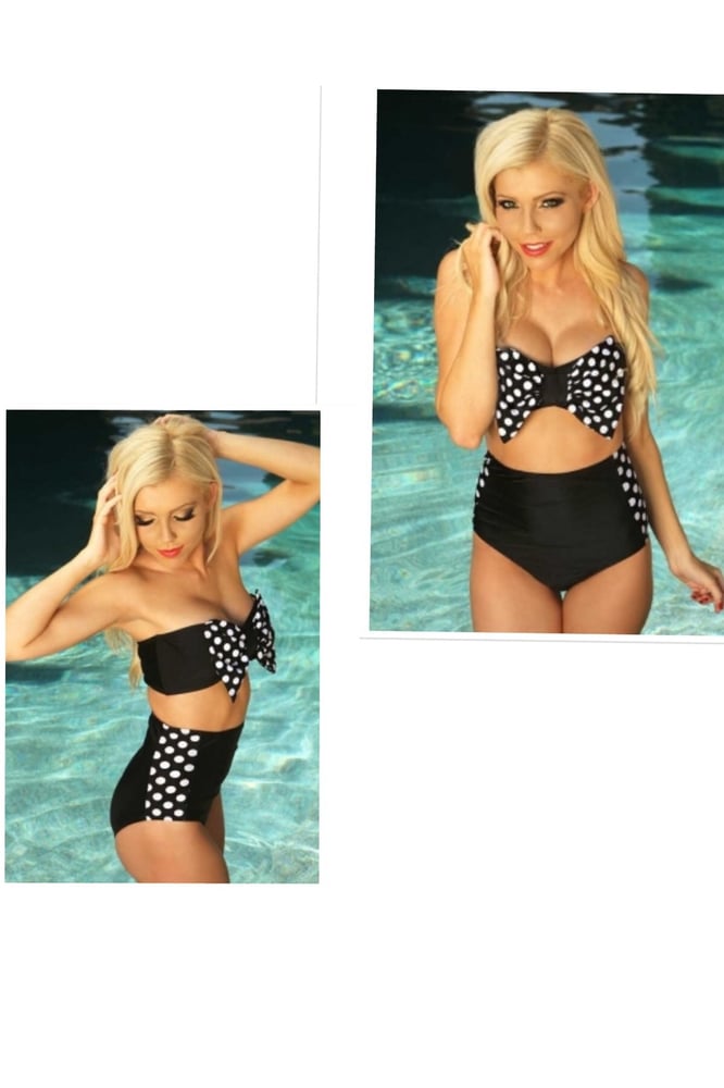 Anna Nicole Pin-up 2 piece Swimsuit / My kisses boutique
