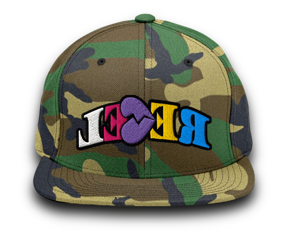 Image of Colourful Fresh "Rebel" Snapback Hat