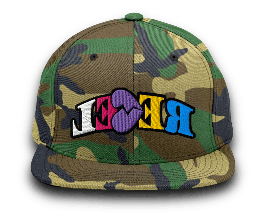 Image of Colourful Fresh "Rebel" Snapback Hat