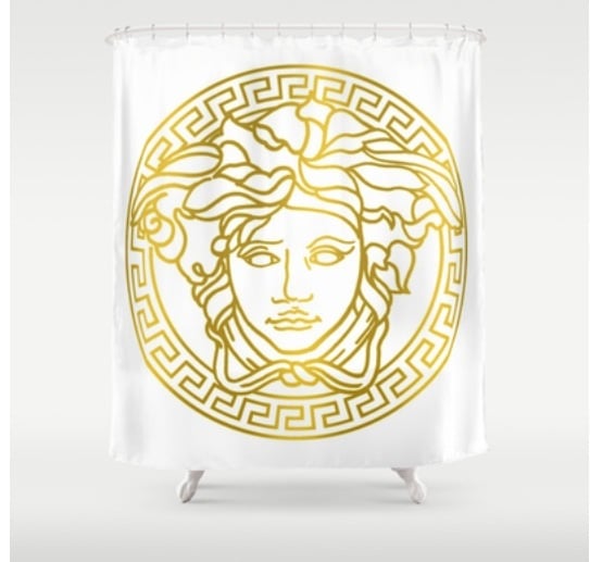 Versace Shower Curtain Lux Decor and Spreads
