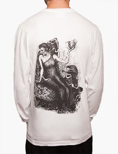 Image of Eternal Youth Long Sleeve White T-Shirt