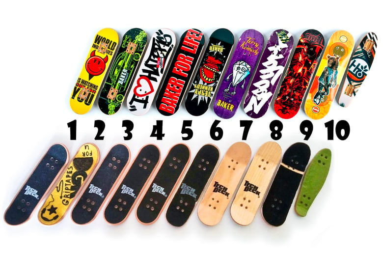 Image of Tech Deck fingerboard decks