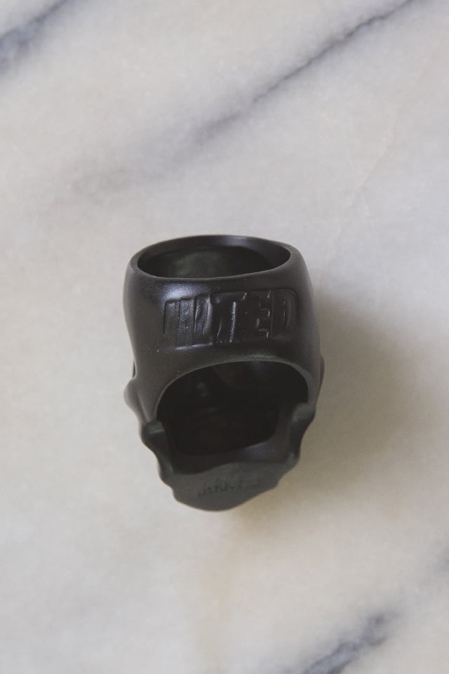 Image of DEATH SKULL RING (USA SIZE 9) - BLACK