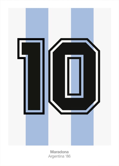 Image of Maradona 10