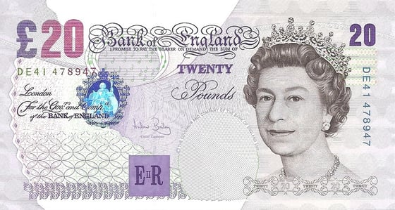 Image of £20 Tattoo Deposit