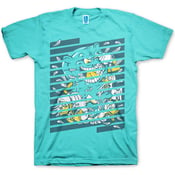 Image of STAY FLUFT - MENS TEAL