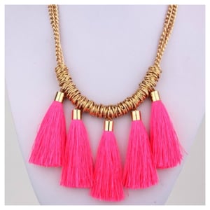 Image of Pretty in Pink Necklace 