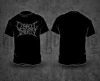 CEPHALIC IMPURITY - Grey Logo T-Shirt