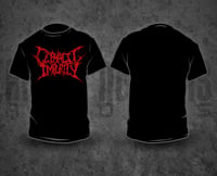 CEPHALIC IMPURITY - Red Logo T-Shirt