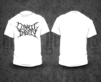 CEPHALIC IMPURITY - Grey Logo / White T-Shirt