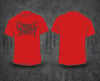 CEPHALIC IMPURITY - Grey Logo / Red T-Shirt