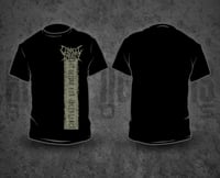 CEPHALIC IMPURITY - Grey Pile / Black T-Shirt