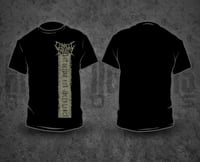 CEPHALIC IMPURITY - Grey Pile / Black T-Shirt 