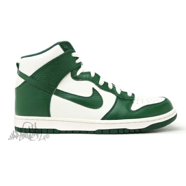 Image of NIKE DUNK HIGH 08 LE - GORGE GREEN - 317982 119