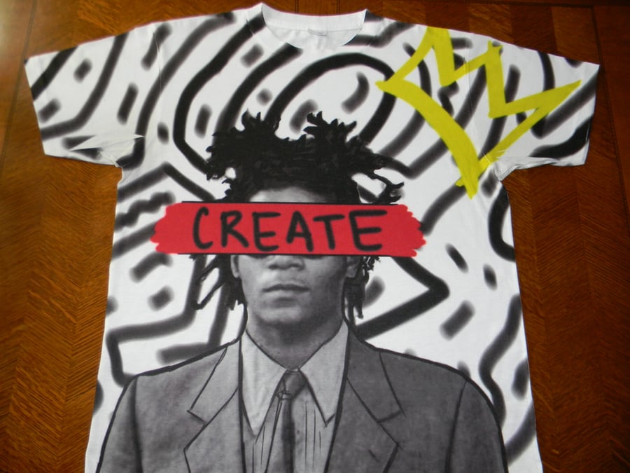 Image of Basquiat "CREATE"