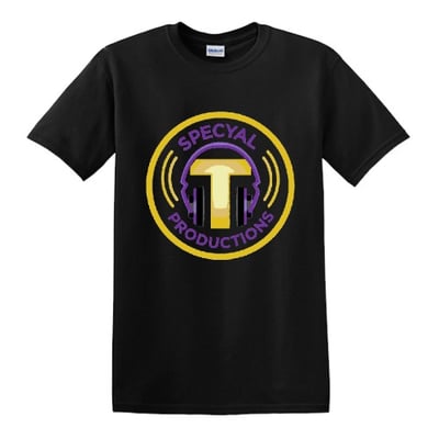 Image of SPECYAL T PRODUCTIONS  Logo Tee