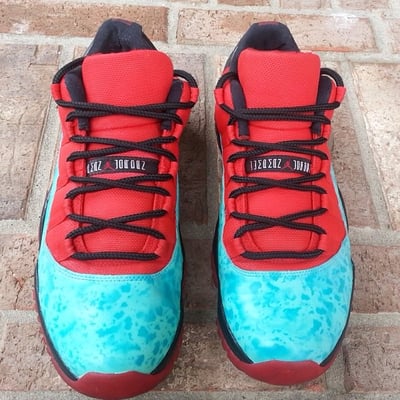 Image of Spiderman Jordan 11 Lows