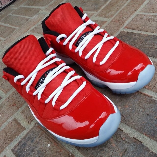 Image of Candy Apple Jordan 11 Lows