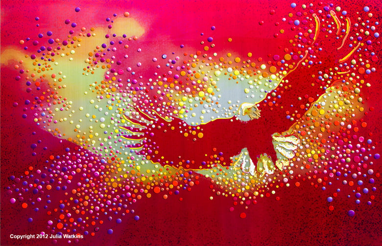 Image of Red Eagle - Divine Messenger