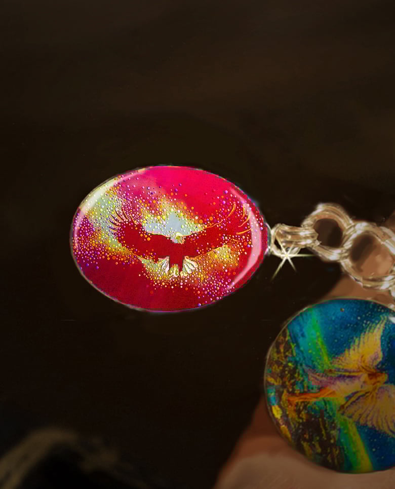 Image of Red Eagle - Divine Messenger Charm