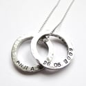 Personalised Mini Circles Necklace