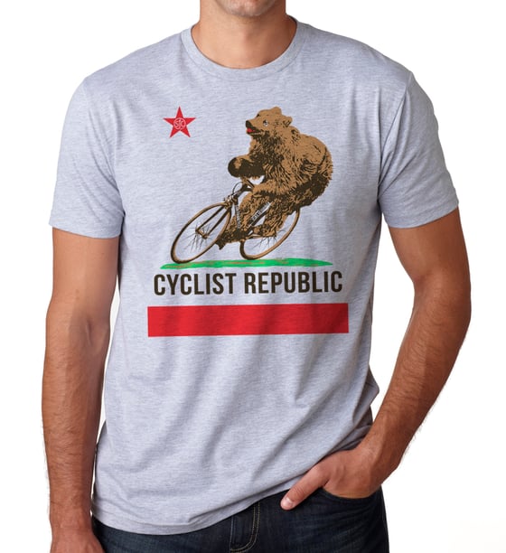 Image of Cyclist Republic Crew Neck T-Shirt