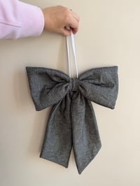 Image 2 of The Charcoal Check Story Bow