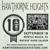 Image of 9/18 - Hawthorne Heights @ Rockin' Hard Saloon 