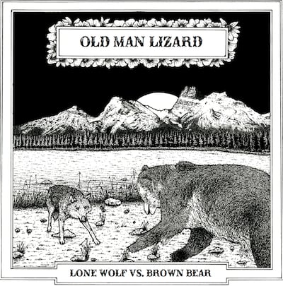 Image of OLD MAN LIZARD - LONE WOLF vs BROWN BEAR ltd digipak