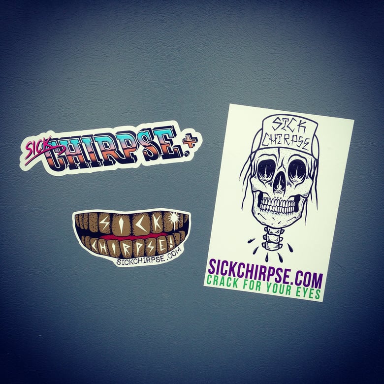 Image of Sick Chirpse Sticker Pack
