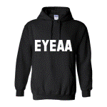 Image of Black EYEAA HOODIE