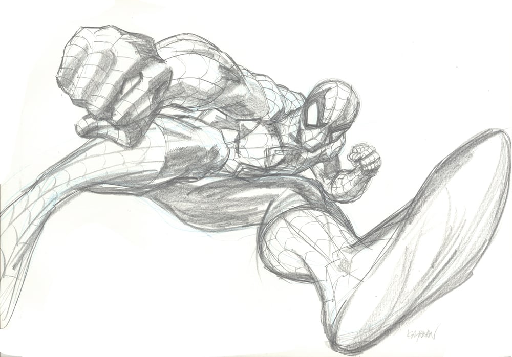 Image of SPIDER-MAN ORIGINAL ART 02