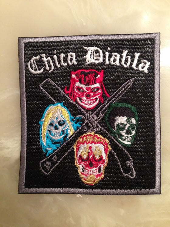 Image of Chica Diabla embroidered patch
