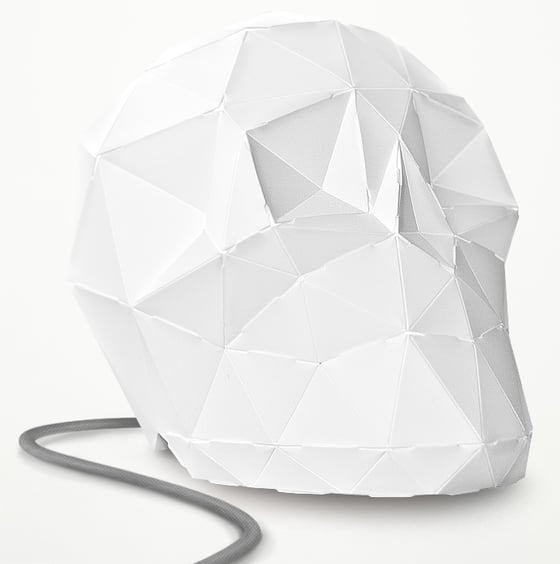Image of Edmond Origami Lamp - Gris