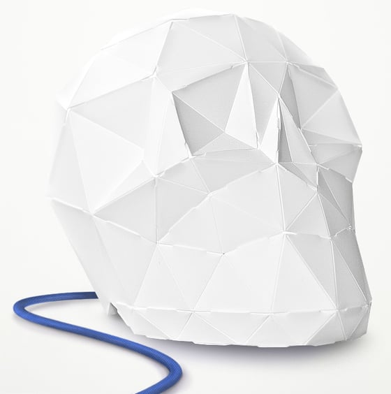 Image of Edmond Origami Lamp - Bleu