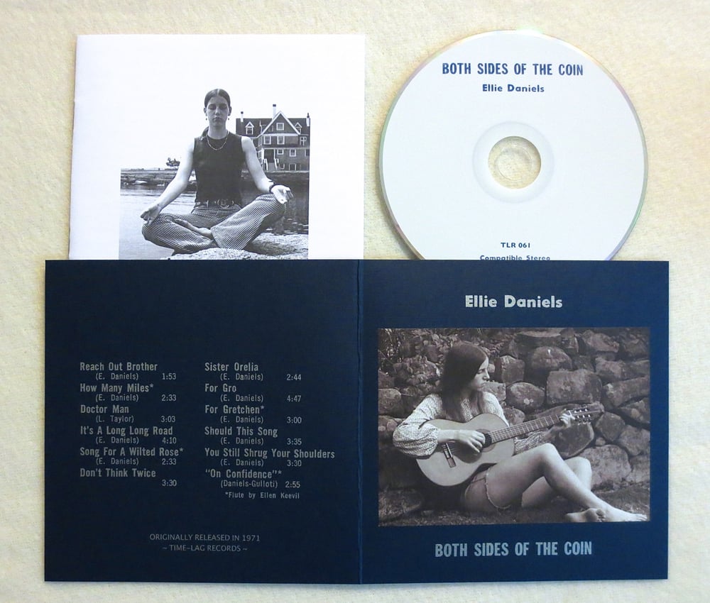 Image of ELLIE DANIELS ~ BOTH SIDES OF THE COIN ~ cd (TIME-LAG 061)