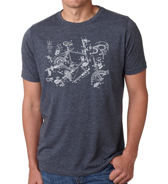 Image of Exploded Crew Neck T-Shirt
