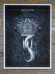 Image of Jack White poster Dublin, Ireland 2014