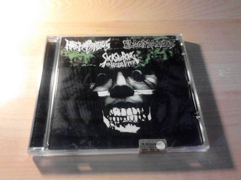 Image of Haemophagus / Bloodraised / Sick Bong Headquarter 3way split CD  