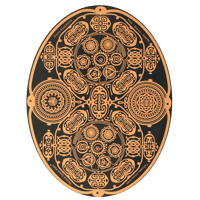 Image 1 of Neutral Space Plate – Powerforms – subtle-energy tools that you can really feel™