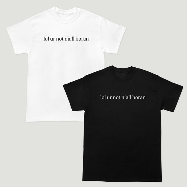 Image of Lol Ur Not Niall Horan T-Shirt