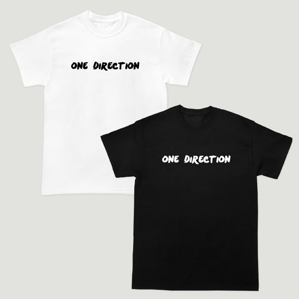 One Direction Logo Tee One Direction Clothing