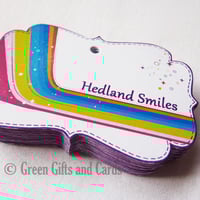 Image 5 of 150 Large Customised Swing/ Gift Tags