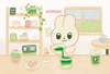 bunnee x matcha 
