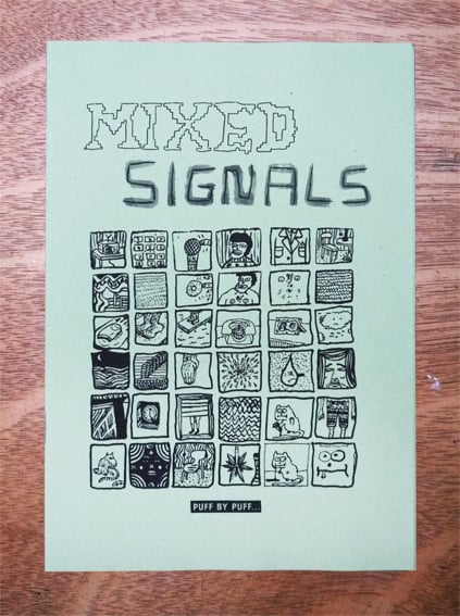 Image of 'Mixed Signals' Zine by Nick White and Sam Rees