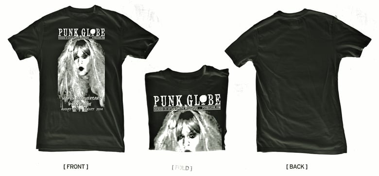 Image of Punk Globe 37th Anniversary Tee -Shirt