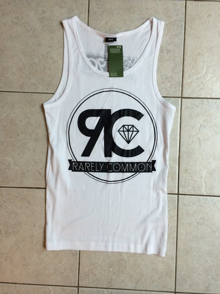 Image of Rarely Common Pro Logo Tank (White)