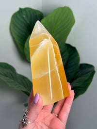 Image 3 of ORANGE CALCITE TOWER -UTAH- A