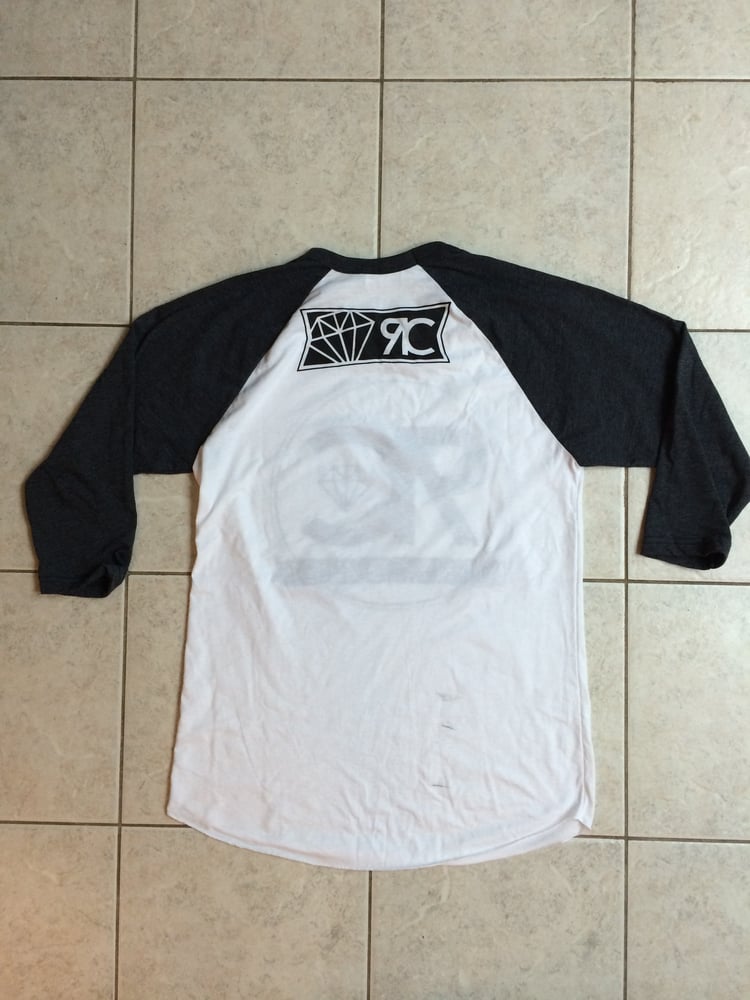 Image of Rarely Common Pro Logo 3/4 Sleeve Raglan