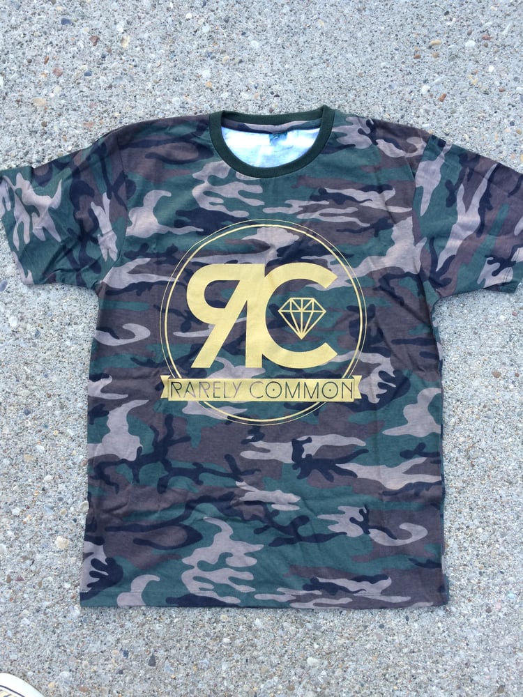 Image of Rarely Common Pro Logo Shirt (Camo)